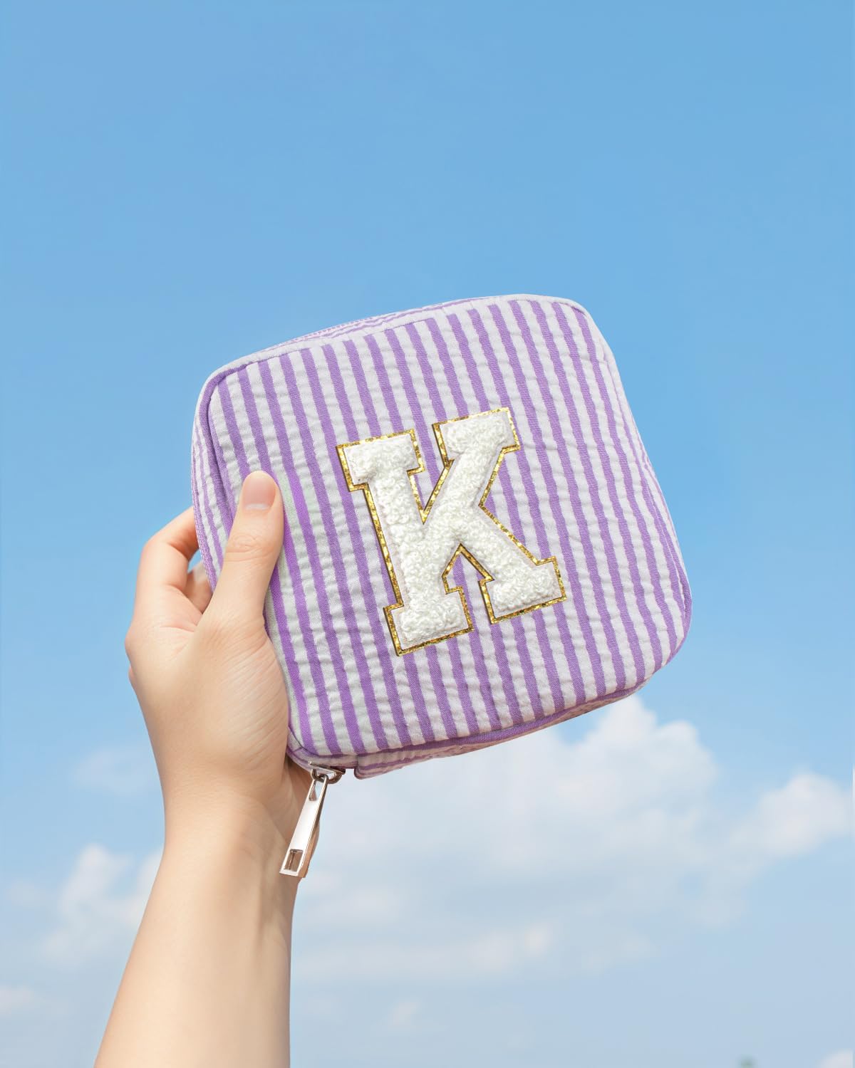 LETGO Gifts for Women, Makeup Bag Make Up Bag Pouch Cosmetics Organizer Bag Cute Makeup Bag Gift for Wife Personalized Best Friend Graduation Gifts for Her Birthday Gifts Gifts Sister Daughter Gifts - Image 5