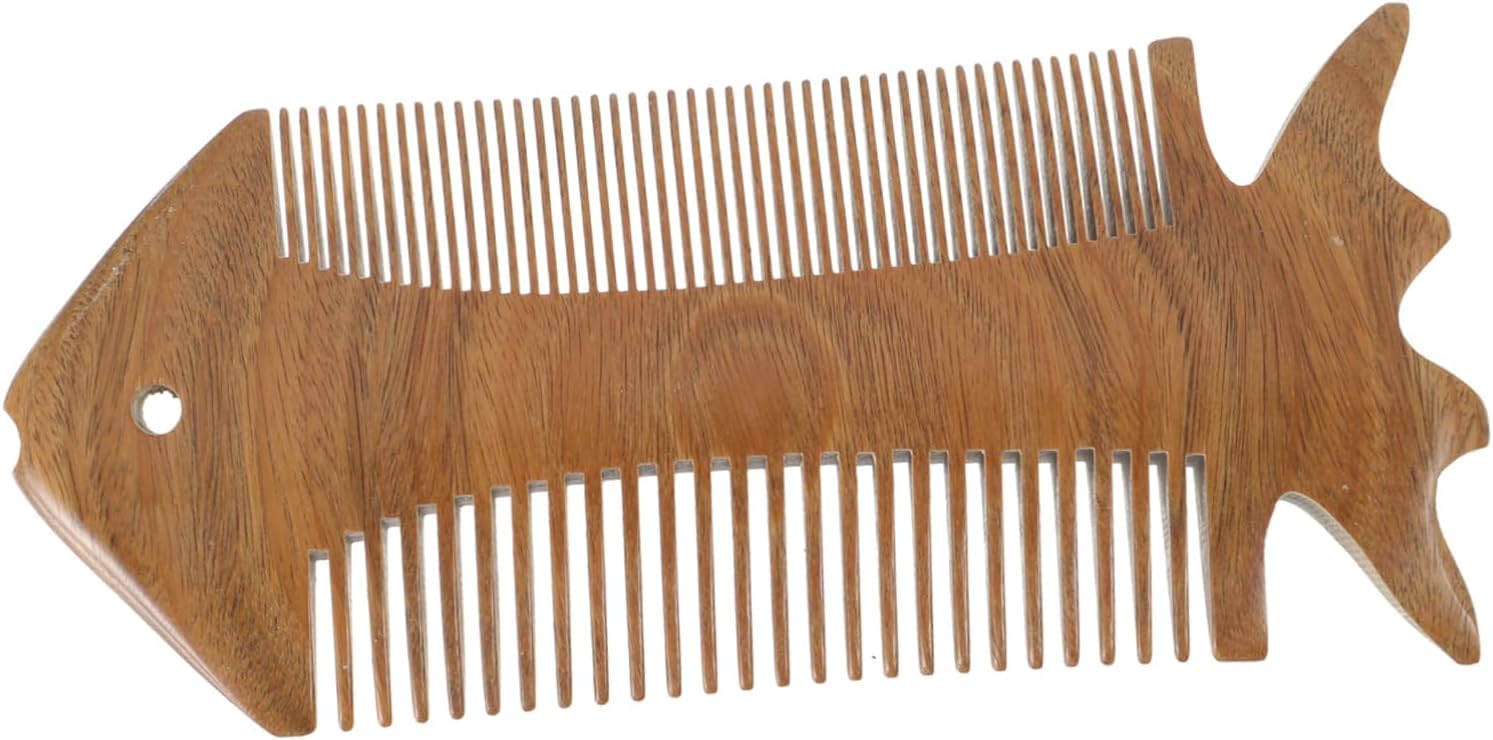 DFrywdgSEY Sandalwood Wooden Comb Comb Hair Teasing Comb Scalp Comb Hair Styling Comb Wood Combs(Grün)