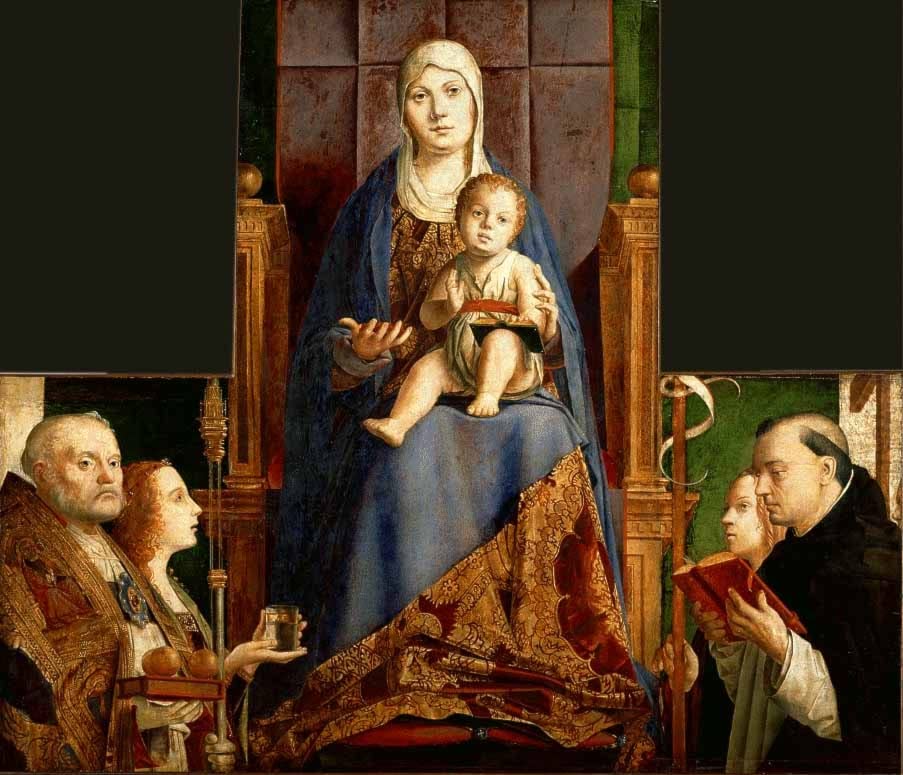 Impression prints Toile Antonello da Messina pour habiller un grand mur vide de salon
