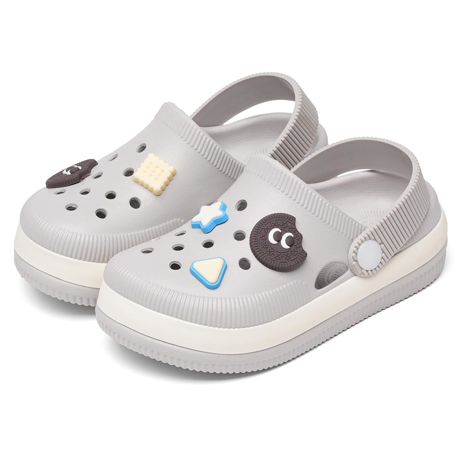 GIWONET Klassische Kinder Clogs - Badesandalen & Pantoffeln - Leichte EVA Gartenschuhe - Unisex für Jungen & Mädchen