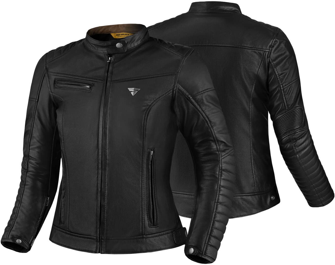 SHIMA Winchester 2 0 Motorbike Jackets for Women AirForce Back Protector Armour Riding Leather Motorcycle Jacket Summer Bikers — view 5