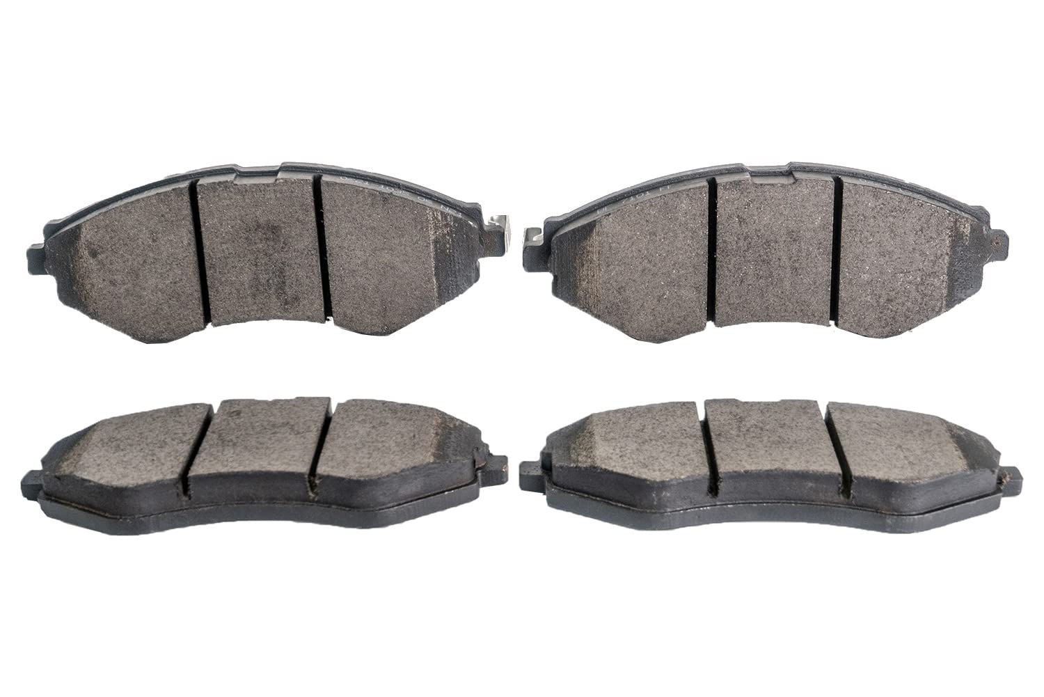 Front Brake Pads Set Premium Ceramic Replacement For 2004 2005 2006 2007 2008 2009-2011 Chevy Aveo, 2013-2015 Spark, 07-10 Pontiac G3 D1035