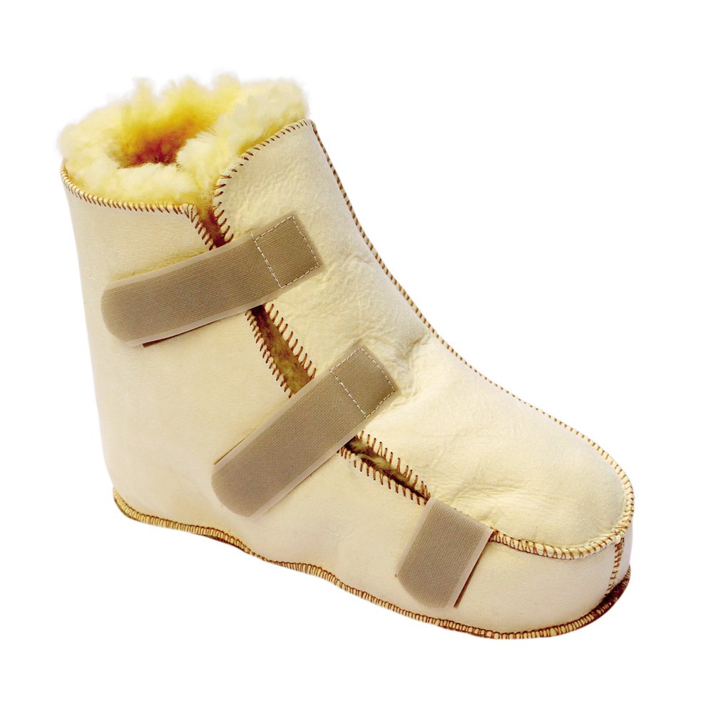 Bota antiescaras Lambskin | Producto Premium | Para pie derecho | Fabricado con piel de merino australiano | Máxima suavidad | Talla M