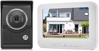 Eacam Video Doorbells - Waterproof Video Door Phone Doorbell Intercom Kit 7 inch TFT-LCD Color Screen 1 Indoor Monitor & 1... Price In India