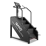 GMWD Stair Stepper Machine, Commercial Grade Stair Climber with LED Display, Stair Machine for Cardio, 15 Resistance Levels, 24-164 Steps/Min, Exercise Machine for Home