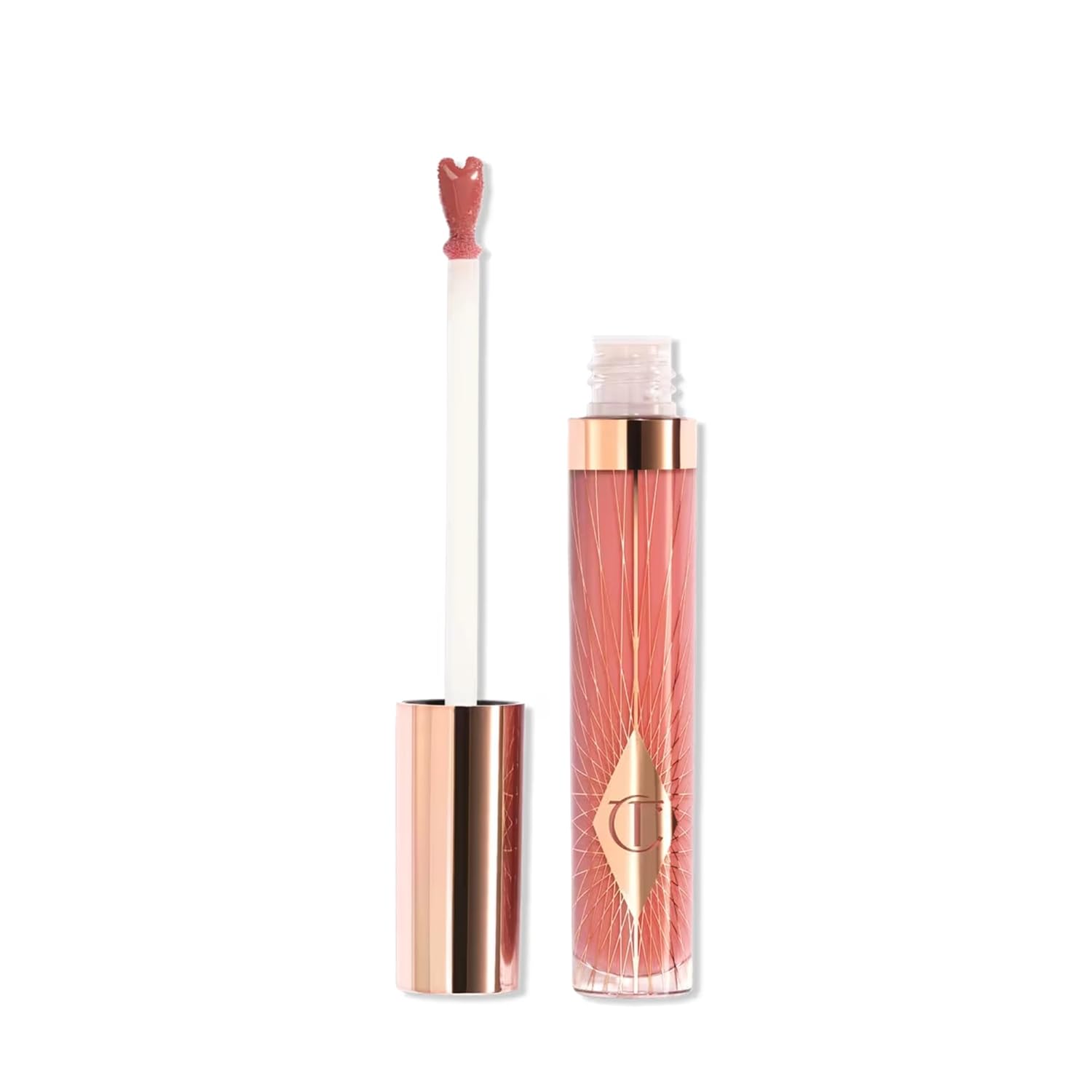 Charlotte Tilbury Collagen Lip Bath - Plumping Lip Gloss for a Fuller-Looking, High-Shine Pout - Skincare-Infused Formula to Hydrate & Nourish Lips