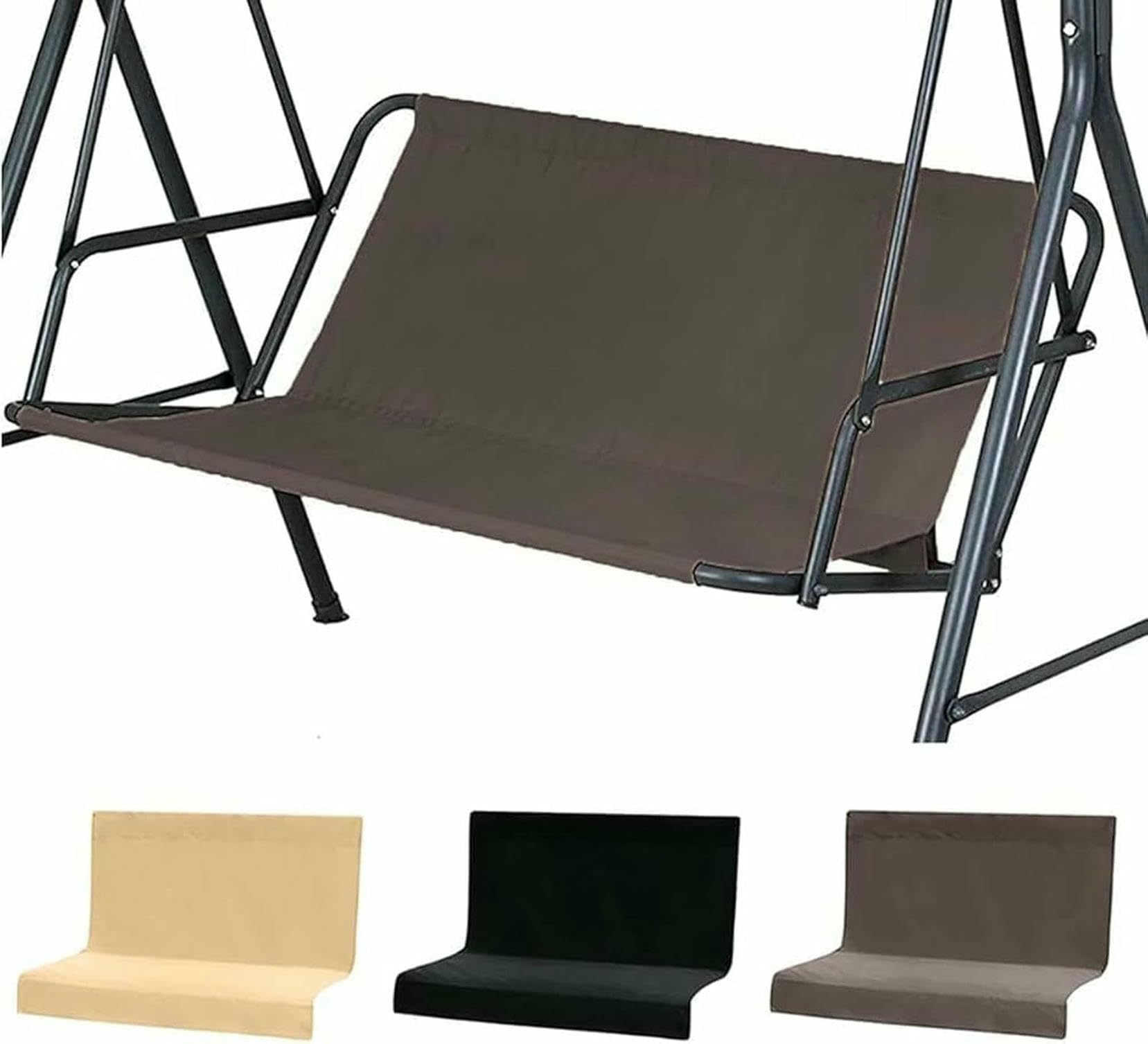 Funda de repuesto para asiento de columpio lavable y fácil de instalar en terrazas o zonas de piscina