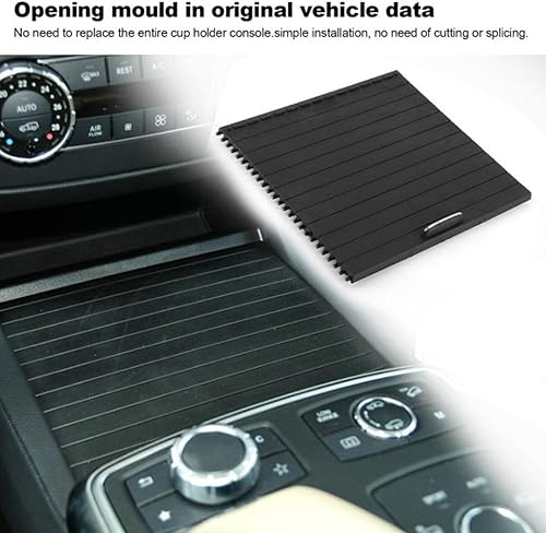 Miniatura 4 de Cubierta enrollable para consola central de automóvil para Mercedes Benz ML GL GLS GLE Class W166