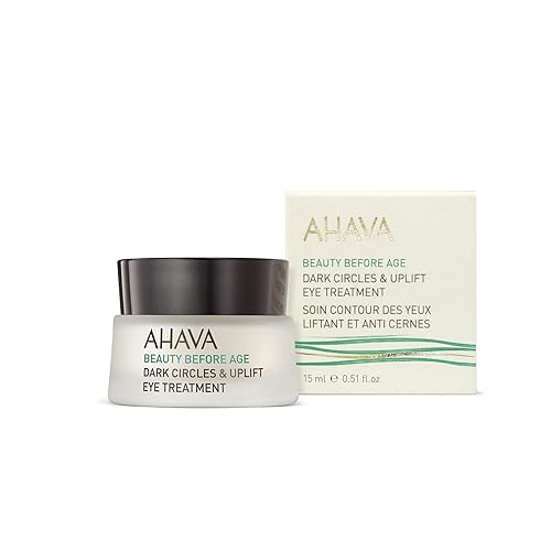 Miniatura 2 de AHAVA AHAVA Dead Sea Dark Circles Uplift Crema de tratamiento para los ojos. Reduce las ojeras y la hinchazón de los ojos, 0.5 onzas líquidas