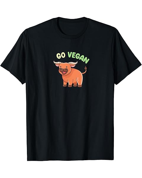 Bull Design for proud Vegans T-Shirt