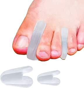 2pz Separatori Per Dita Traspiranti Con Piastra Metallica Regolabile Alluce - Foto 2