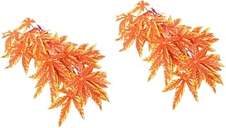 Balacoo 2 Peças De Simulação De Rastreador Planta Terrário De Plástico Aquário De Plástico Animais De Plástico Planta Verde Artificial Dragões Barbudos Videira Terrário Decoração De