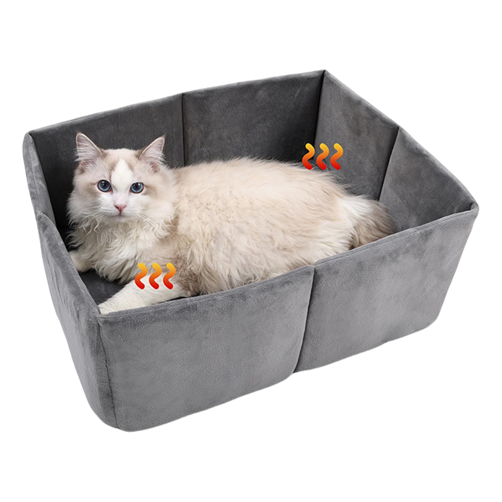 Nid pour chat design cachette sécurisée isolée haut de gamme