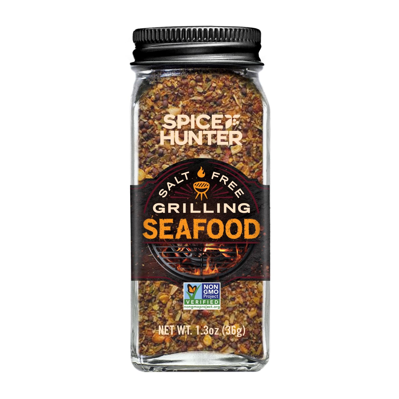 Spice Hunter Seafood Grill & Broil Blend, 1.3 Ounces (Pack of 6)