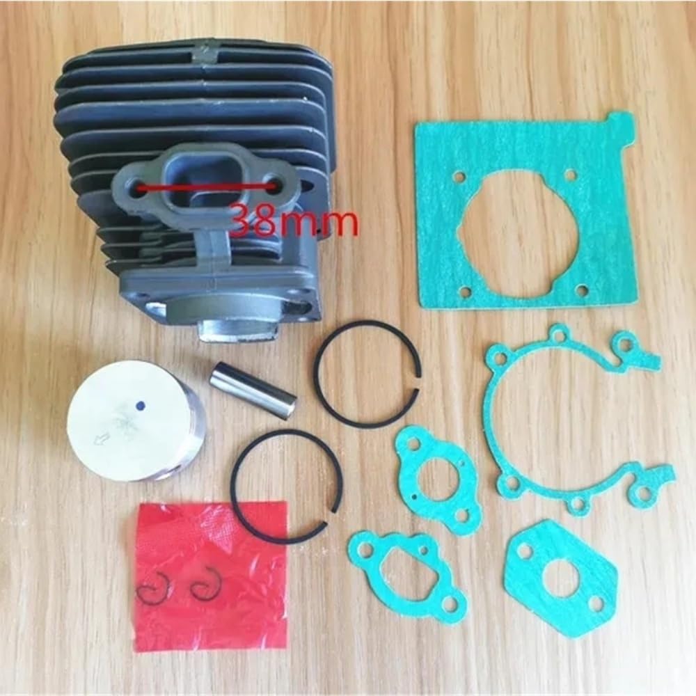 Kit de Clips de Pasador de Anillo de pistón de Cilindro, Junta Completa de 40mm, Compatible con desbrozadora EF OM43 OM44, ZY W