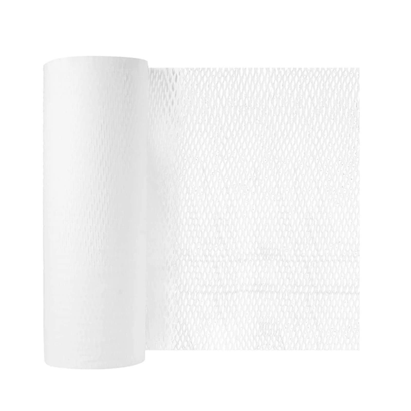 Honeycomb Paper Roll 2-10M Honeycomb Cushioning Wrap Roll For Moving Shipping Packaging Gifts Bubble Wrapp(White,W30cm X L10m)
