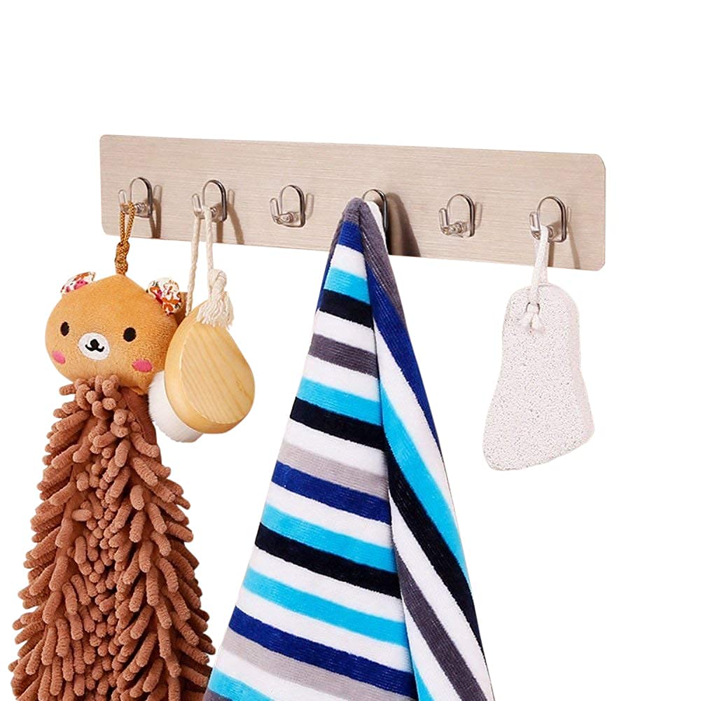 MeRaYo Magic Sticker Hook Self Adhesive Hook Wall Hanging Hooks Without