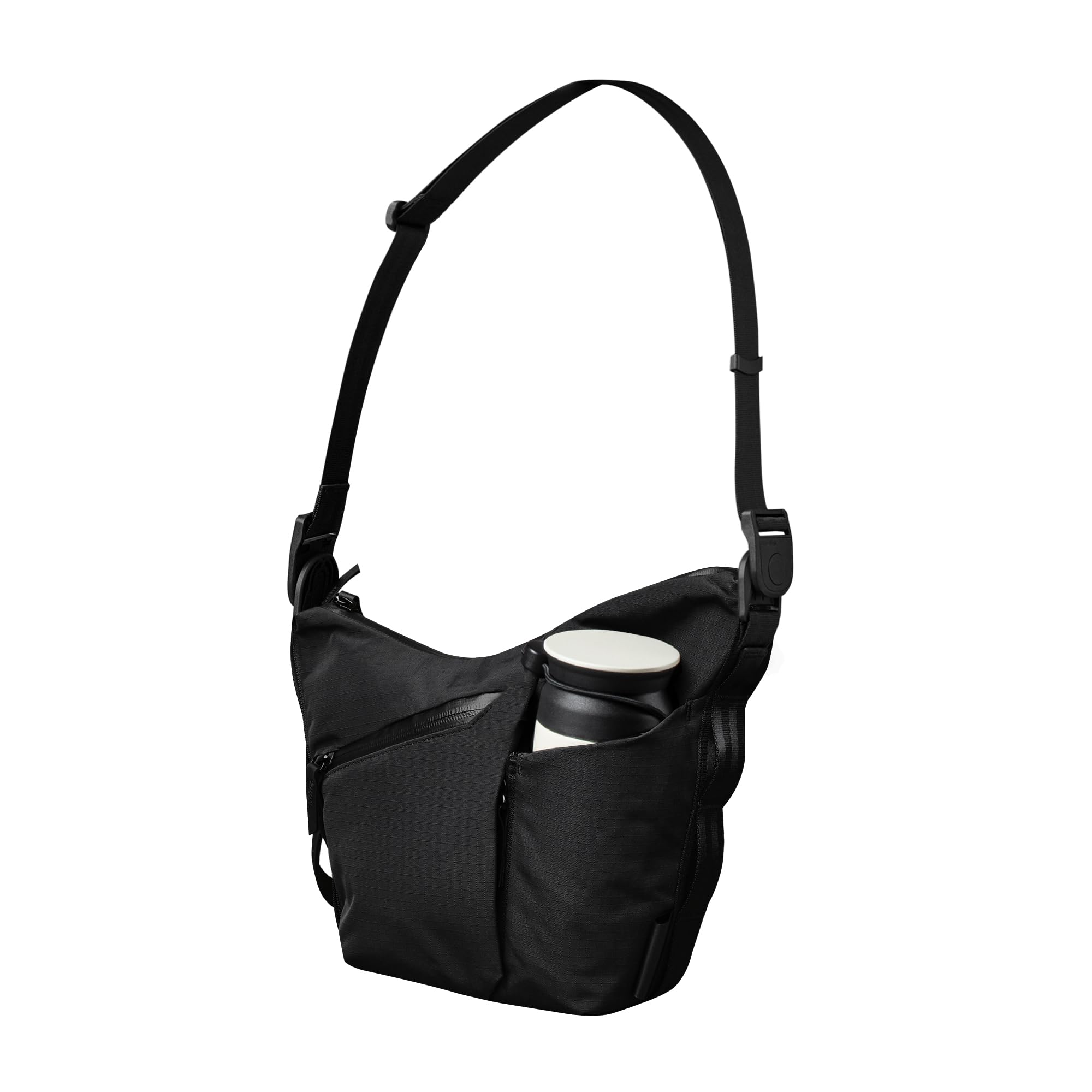ALPAKA Flow Satchel 2L, EDC Umhängetasche, Handtasche mit Verstellbarem Schultergurt, Wasserabweisende Herrentasche für Arbeiten, Täglichen Gebrauch, Geeingnet für Herren und Damen