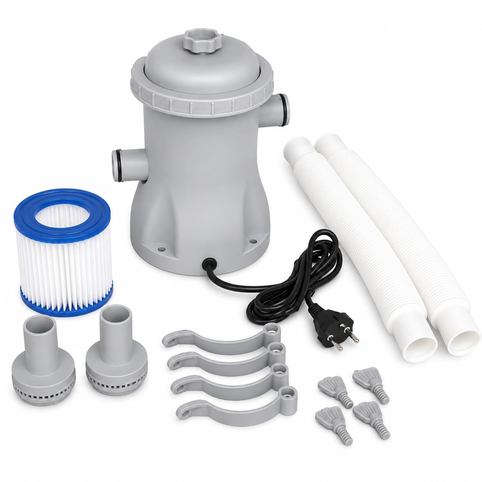 Pompe piscine hors sol 330 GPH, filtration à cartouche