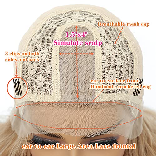 Lace front parrucca da donna, 75cm sintetica lunga...