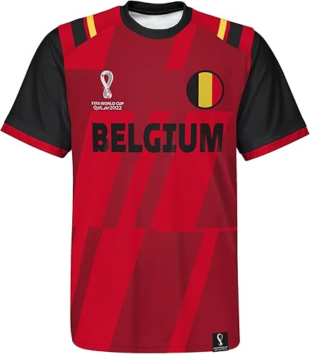 Outerstuff Camiseta clásica de manga corta unisex para jóvenes de la FIFA World Cup Primary