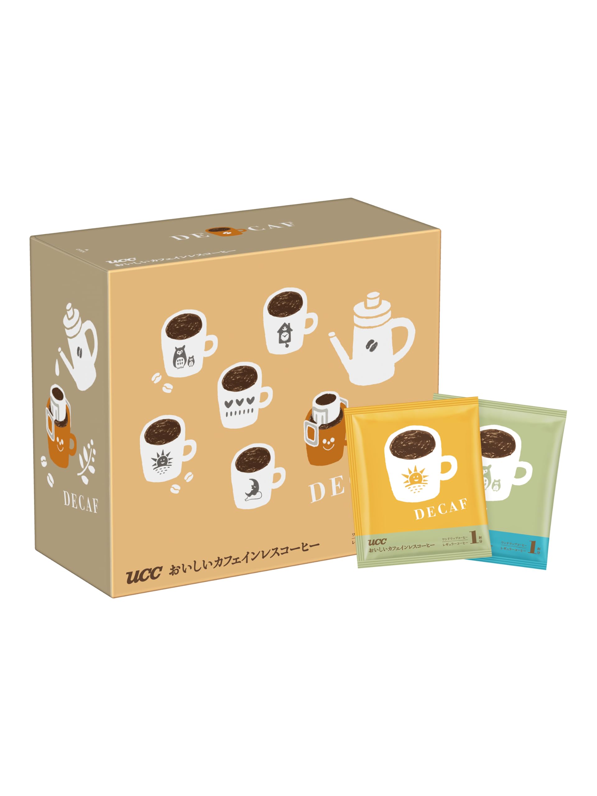 Amazon.com : UCC delicious decaffeinated drip coffee (7gX50P) 350g