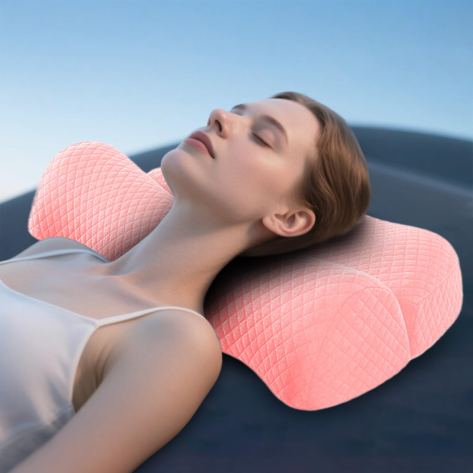 Poduszka Ortopedyczna na Szyję Ergonomiczna Miękka Podkładka