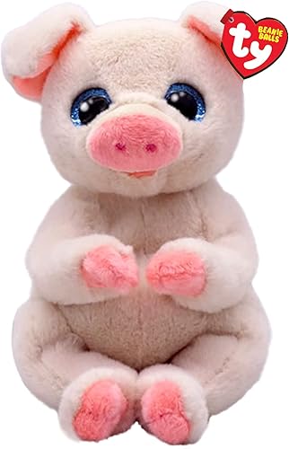 Ty Gorro Bellie Penelope The Pink Pig - 6"