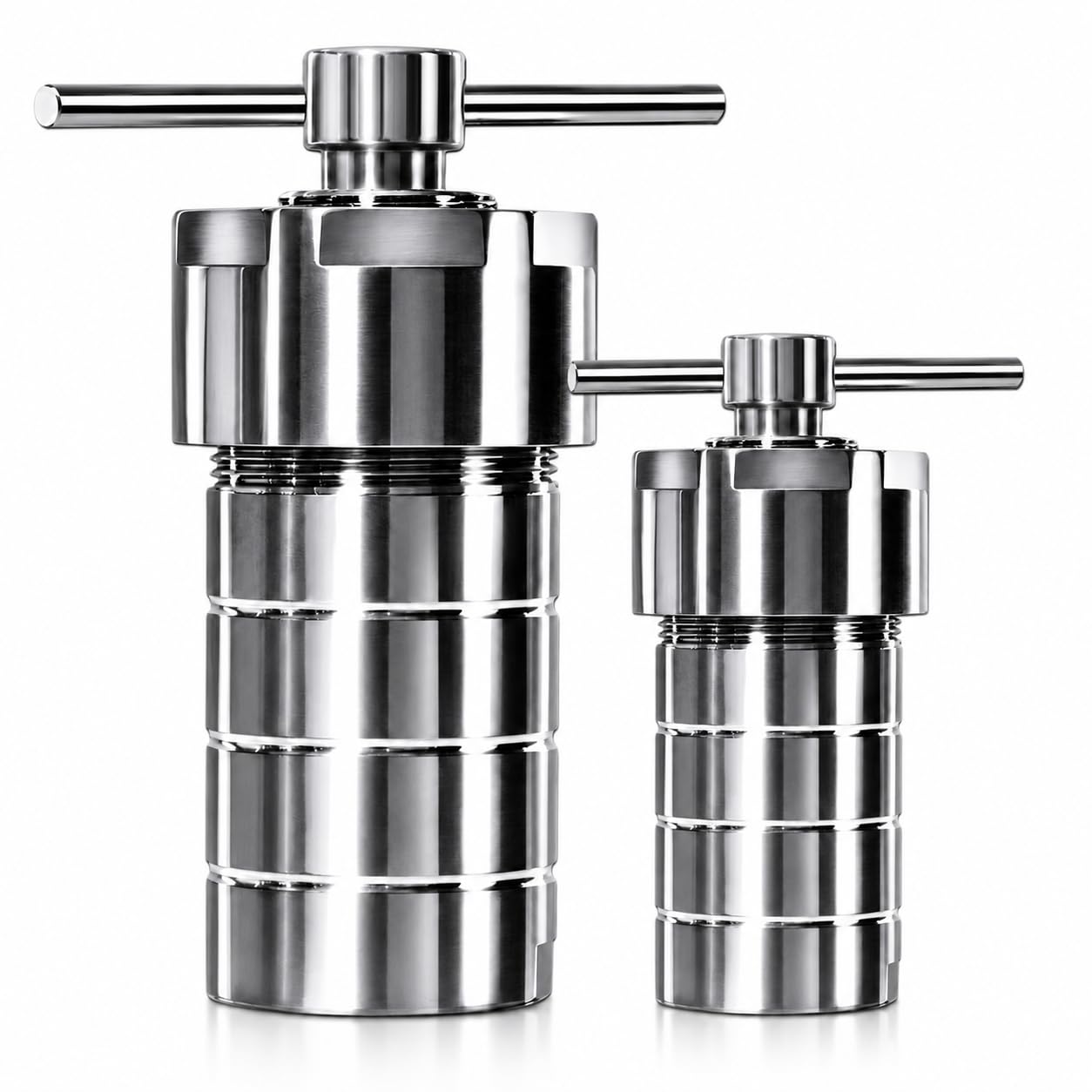 Hydrothermischer Autoklavreaktor, 304 Edelstahl PTFE ausgekleidetes Gefäß für Laborsynthese und Verdauung