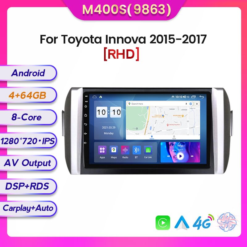 Car Stereo Radio for Toyota Innova 15-17…
