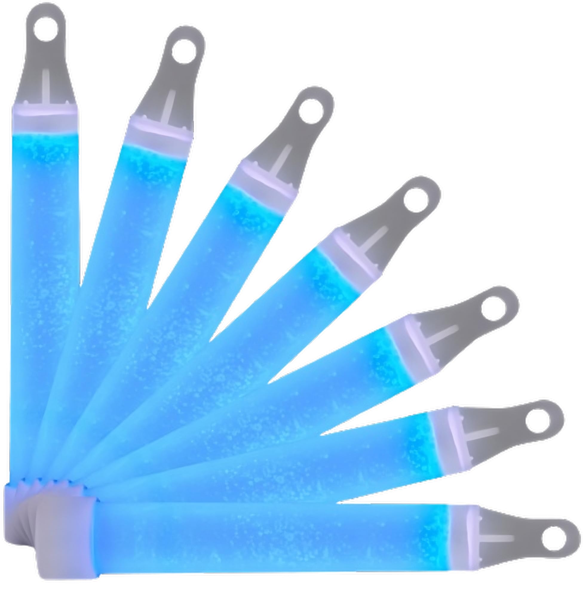 blinkee Bio-Lumina Safety Pack of 50-4 inch Glow Stick Blue - Non-Toxic, Lightweight, and Eco-Friendly Illumination for Outdoor Adventures & Educational Fun