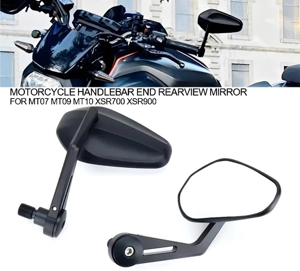 Do MT07 09 SP 10 XSR700 900 2021 Moto Lusterko końcówkowe kierownicy