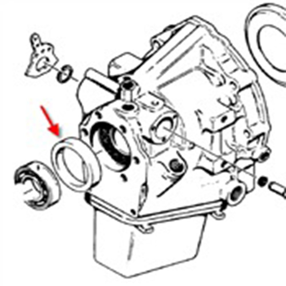 Reliable Aftermarket Parts Our Name Says It All D50057 Rear Bearing Spacer Sleeve Fits Case IH 480C 480D 480E 480E LL 480F 580C