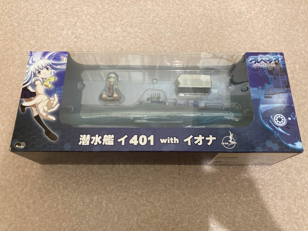 ぺあどっと 蒼き鋼のアルペジオ　潜水艦　イ401 with イオナ 1/350 1/350 蒼き鋼のアルペジオ 潜水艦 蒼き鋼イ401 アオシマ