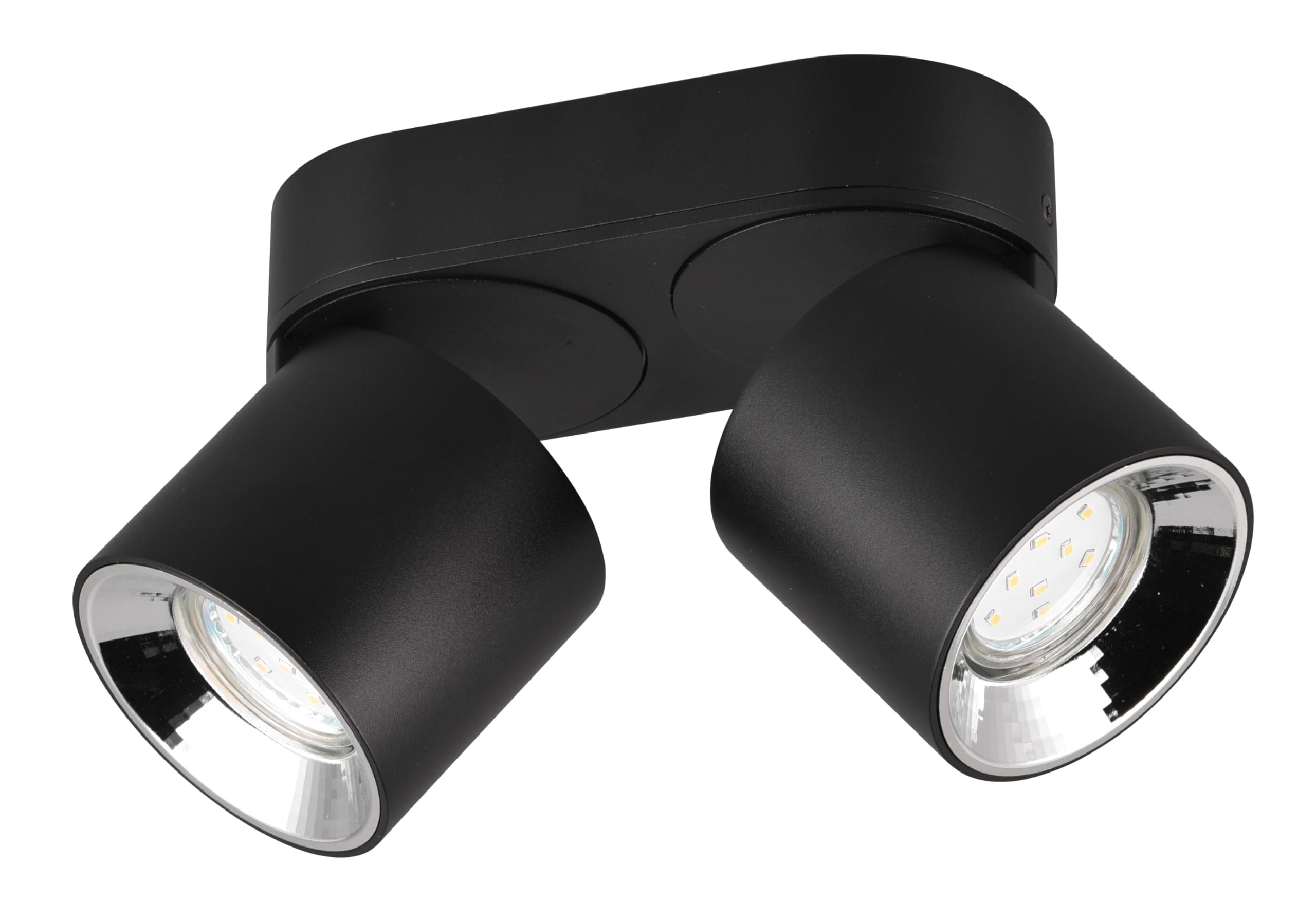 Trio Leuchten Guayana 651000232 Recessed and Surface-Mounted Light Metal Black Matt Excl. 1x GU10 — image 1