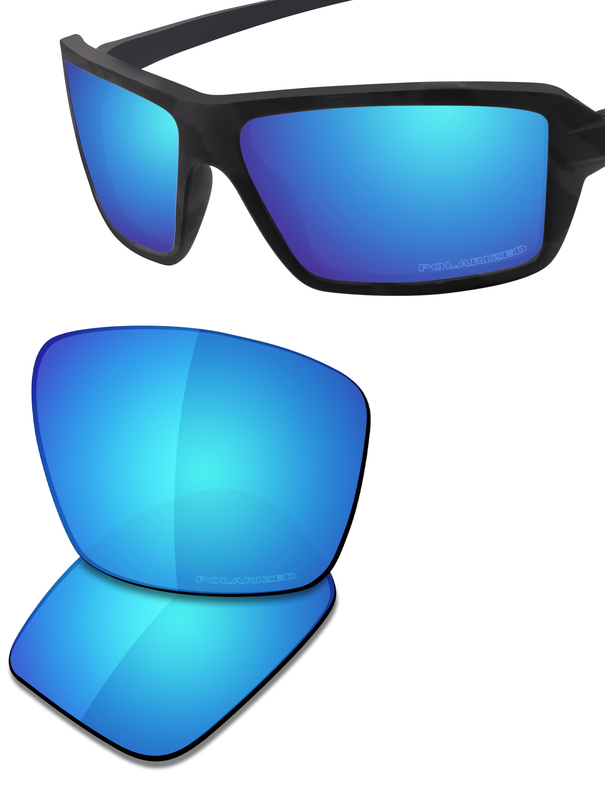 Saucer Verres de rechange pour lunettes de soleil Oakley Cables OO9129