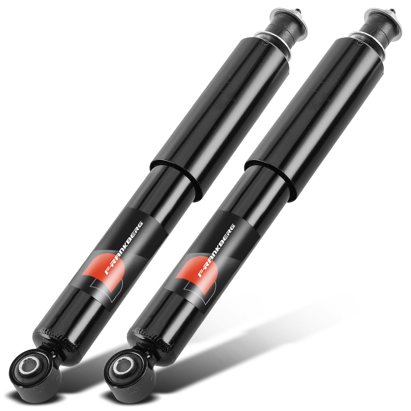 Frankberg 2 amortiguadores de choque delantero izquierdo y derecho, presión de gas de 382 mm, compatible con Terrano II R20 Maverick UDS UNS Terrano I WD21 Replace# 290637,1954813