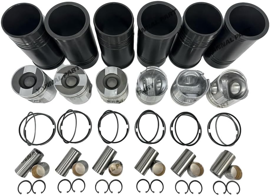 6D125 Cylinder Liner Kit Suitable for Komatsu Engine Spare Parts