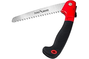 FLORA GUARD ZARENDI Saw: Professional Folding Saw with Sharp Blades and Solid Grip