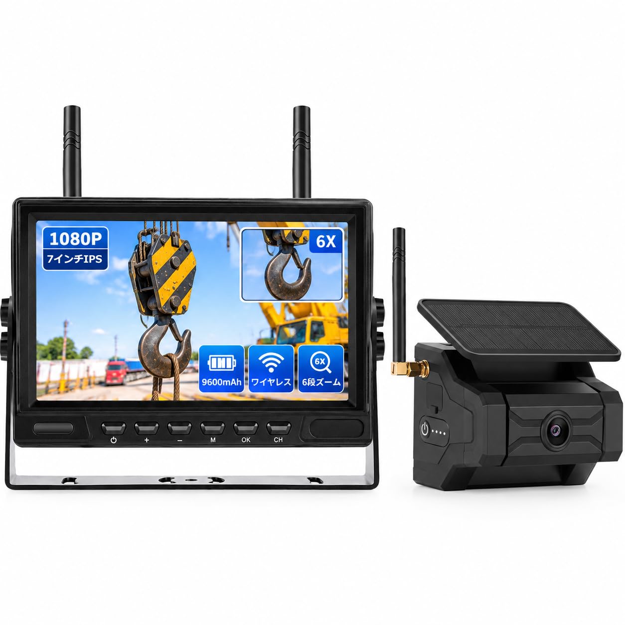 Amazon.co.jp: Hizenyo 7インチバックカメラモニターセット 24v