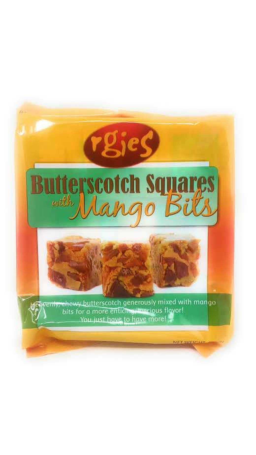 Rgies Butterscotch Sqaures with Mango Bites 170g
