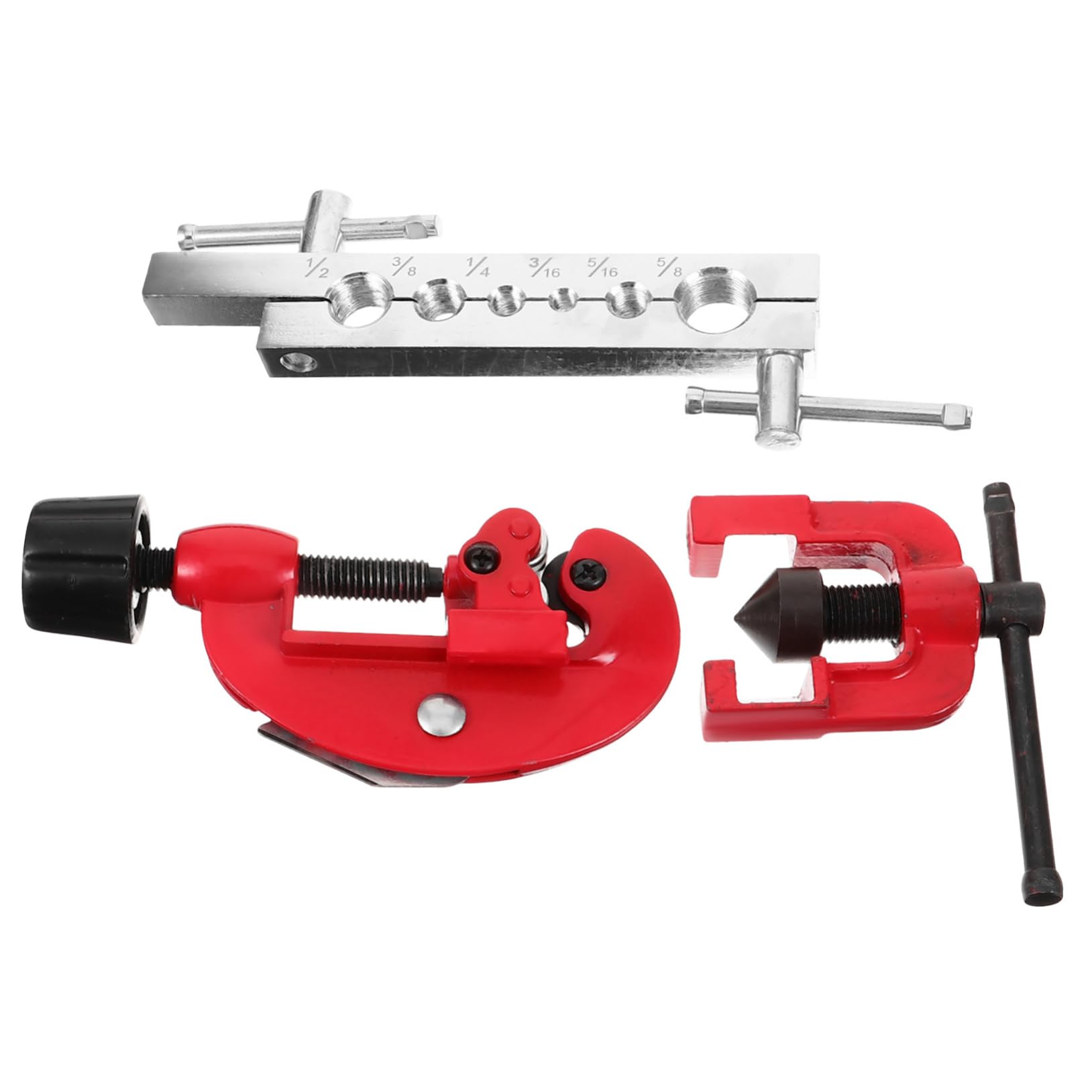 PartyKindom 2juegos Herramienta Abocardadora De Tubos De Cobre Multifuncional Para Refrigeración Kit Para Proyectos De Aire Acondicionado y Petroquímica Aleado