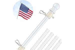 Tangle-Free Flag Poles for Outside House