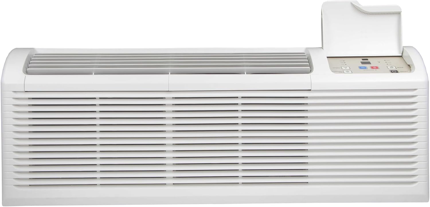 15,000 BTU Distinctions by Amana PTAC R32 Heat Pump Air Conditioner with 3.5kW Electric Heater, 20 A | 265-277V