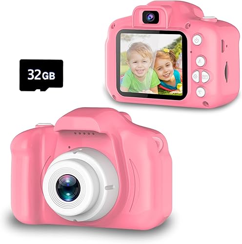 Seckton - Cámara selfie infantil de video digital HD el mejor regalo de cumpleaños para niñas de 3 a 9 años juguete portátil para niñas de 3 4 5 6 7 Seckton - Cámara selfie infantil de video digital HD el mejor regalo de cumpleaños para niñas de 3 a 9 años juguete portátil para niñas de 3 4 5 6 7