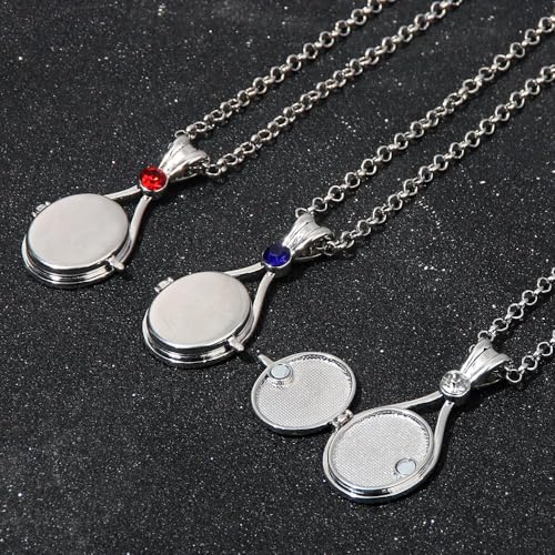 Collar de sirena de acero inoxidable en lote de 3 piezas para mujer 4