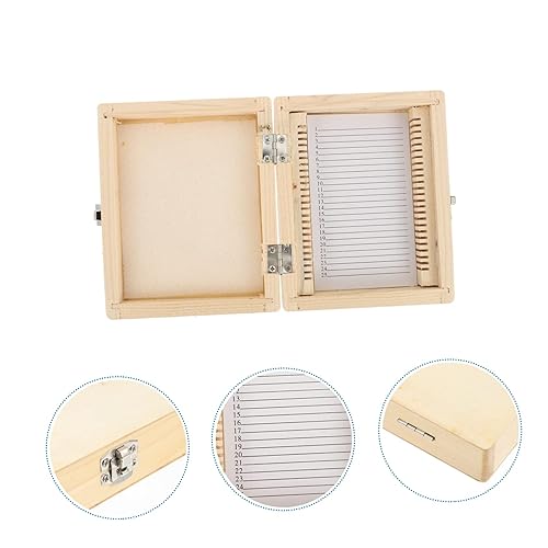 Miniatura 4 de Muestras de caja de diapositivas Contenedor de almacenamiento deslizante Cajas Organizadoras Contenedores de almacenamiento deslizantes Patología