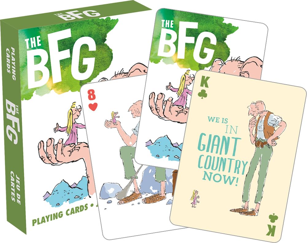 Aquarius Roald Dahl The BFG Playing Cards