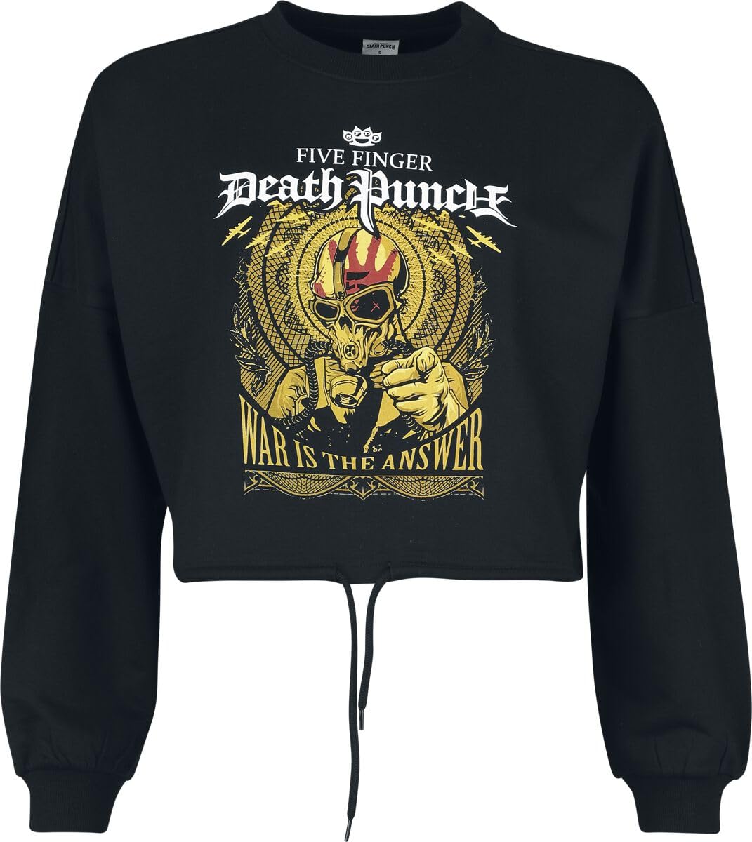 Five Finger Death Punch War is The Answer Frauen Sweatshirt schwarz
