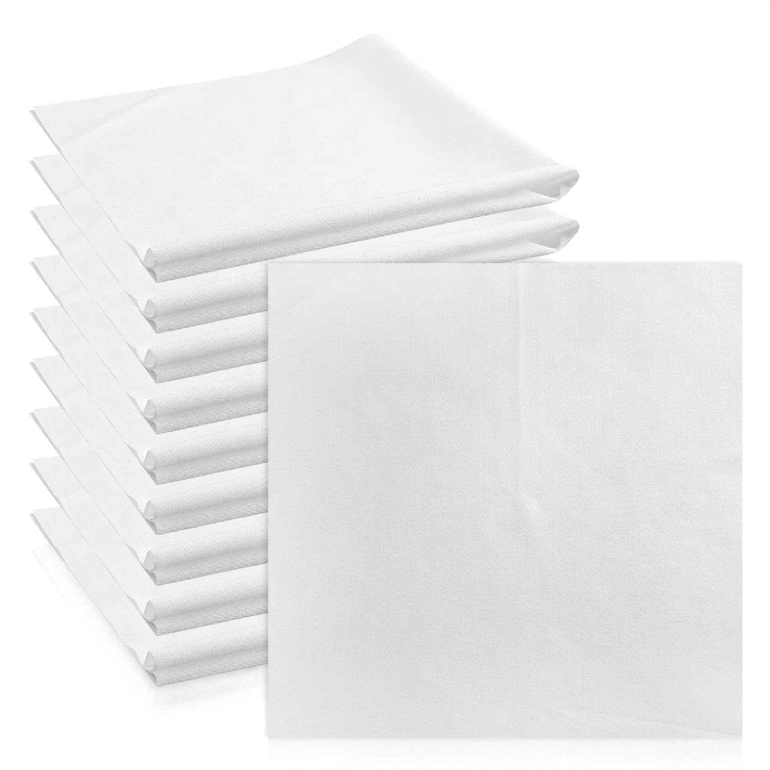 wellrun Lint Free Cleaning Cloths 30x30cm,Reusable Scratch-Free Tack Cloths,Polishing Dusting Cloth for Oiling Wood,Furniture,Screens,Glasses,Home,Dust Removal